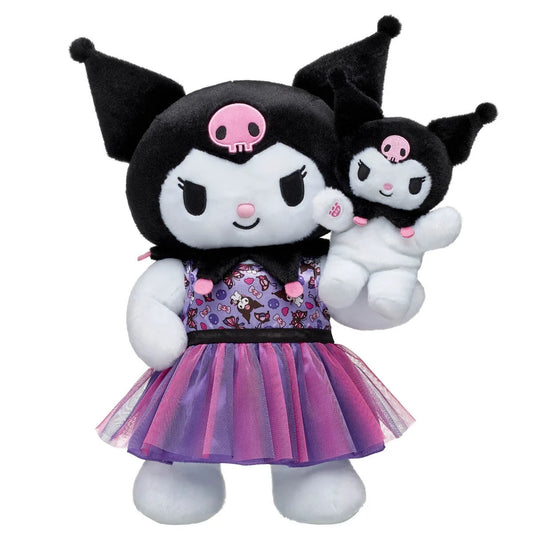 Sanrio® Kuromi™ Stuffed Animal with Mini Bean® | Build-A-Bear® - US 3818