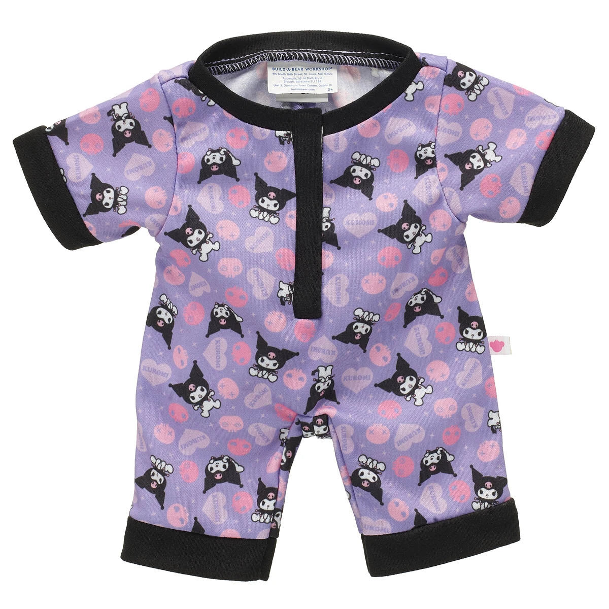 Kuromi™ Sleeper for Stuffed Animals | Build-A-Bear Workshop® - US 8890
